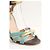 Elie Saab Tacchi in pelle multicolore - vista 2