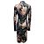 Etro Graue Multi 2024 Floral Bedrucktes Stretch-Chenille-Midikleid Mehrfarben - Ansicht 3