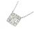 Autre Marque Collana in platino e diamanti Argento - vista 3