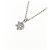 Autre Marque Collana in platino e diamanti Argento - vista 3