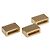 Hermès Schalring-Set mit Hufeisen-Logo-Motiv Golden - Ansicht 3
