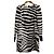 Zebra Kleid von Marc Jacobs Schwarz Weiß