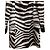 Zebra Kleid von Marc Jacobs Schwarz Weiß - Ansicht 4