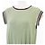 Top de algodón Chanel P55591 Verde - vista 2