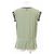 Top de algodón Chanel P55591 Verde - vista 6