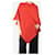 Crimson Rotes Kaschmir-Poncho - Einheitsgröße