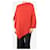 Crimson Rotes Kaschmir-Poncho - Einheitsgröße - Ansicht 3