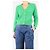 Autre Marque Cardigã de cashmere verde - tamanho UK 8 - vista 3