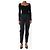 Brunello Cucinelli Schwarze tapered Hose - Größe UK 8 Grau - Ansicht 2