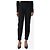 Brunello Cucinelli Calças pretas ajustadas - tamanho UK 6 Preto