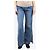 Stella Mc Cartney Blue split-hem relaxed jeans - size UK 12