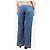 Stella Mc Cartney Blue split-hem relaxed jeans - size UK 12 - view 3
