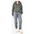 Brunello Cucinelli Joggers cargo grises con puños - talla S - vista 2