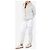 Brunello Cucinelli Joggers cargo blancos con puños - talla S - vista 2