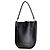 Borsa a spalla in pelle nera con logo TB di Burberry Nero - vista 2