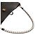 Borsa a spalla in pelle nera con logo TB di Burberry Nero - vista 6