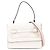 Borsa in pelle rosa e bianca Valentino Bianco