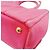 Prada Canapa Mini Tote aus Canvas in Pink - Ansicht 8