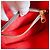 Borsa a Spalla Coquelicot Louis Vuitton Marrone Rosso Monogramma - vista 11