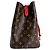 Borsa a Spalla Coquelicot Louis Vuitton Marrone Rosso Monogramma - vista 3