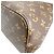 Borsa a Spalla Coquelicot Louis Vuitton Marrone Rosso Monogramma - vista 5