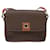 Céline Bolso de Hombro Celine Macadam de Cuero PVC Castaño