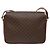 Céline Bolso de Hombro Celine Macadam de Cuero PVC Castaño - vista 2