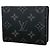 Louis Vuitton Monogram Eclipse Slender Wallet Black