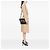 Sac à main Prada en cuir de veau noir, petit modèle, avec poches jumelles cousues. - vue 9