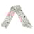 Hermès Pink Couvertures et Tenues de Jour Silk Twilly Scarf Cloth  ref.2561830