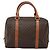 Céline Borsa Celine Macadam Macadam in pelle Marrone - vista 2