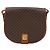 Céline Borsa a Spalla Celine Macadam in Pelle PVC Marrone