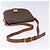 Céline Borsa a Spalla Celine Macadam in Pelle PVC Marrone - vista 7