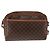 Céline Borsa a Spalla Celine Macadam in Pelle PVC Marrone - vista 2