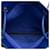 Borsa a tracolla mini Aline di Hermès Blu  - vista 6