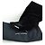 Saint Laurent Schwarze Samtstiefel - Ansicht 6
