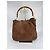 Borsa a spalla Gucci in pelle / camoscio marrone 284 - vista 2