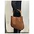 Borsa a spalla Gucci in pelle / camoscio marrone 284 - vista 9