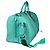 Gucci Borsa da Viaggio Grande con Monogramma GG Verde - vista 12