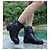Gucci Botas de tornozelo acolchoadas GG Marmont Preto - vista 6