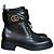 Gucci Botas de tornozelo acolchoadas GG Marmont Preto