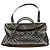 Borsa da viaggio Saint Laurent GIANT nera in pelle Nero