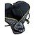 Borsa da viaggio Saint Laurent GIANT nera in pelle Nero - vista 4