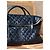 Borsa da viaggio Saint Laurent GIANT nera in pelle Nero - vista 9