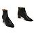 Stivali in Pelle Nera Punta Chanel EU39.5 UK6 US8.5 Nero - vista 2