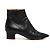 Stivali in Pelle Nera Punta Chanel EU39.5 UK6 US8.5 Nero - vista 3