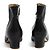 Stivali in Pelle Nera Punta Chanel EU39.5 UK6 US8.5 Nero - vista 4