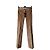 DOLCE & GABBANA RIPPENDE SAMT-HOSE. Beige