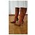 BOTAS DE CUERO CASADEI EN SCOMOSCIATA Marrón claro - vista 7