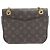 Borsa a Spalla Louis Vuitton Monogram Passy M45592 Marrone - vista 2